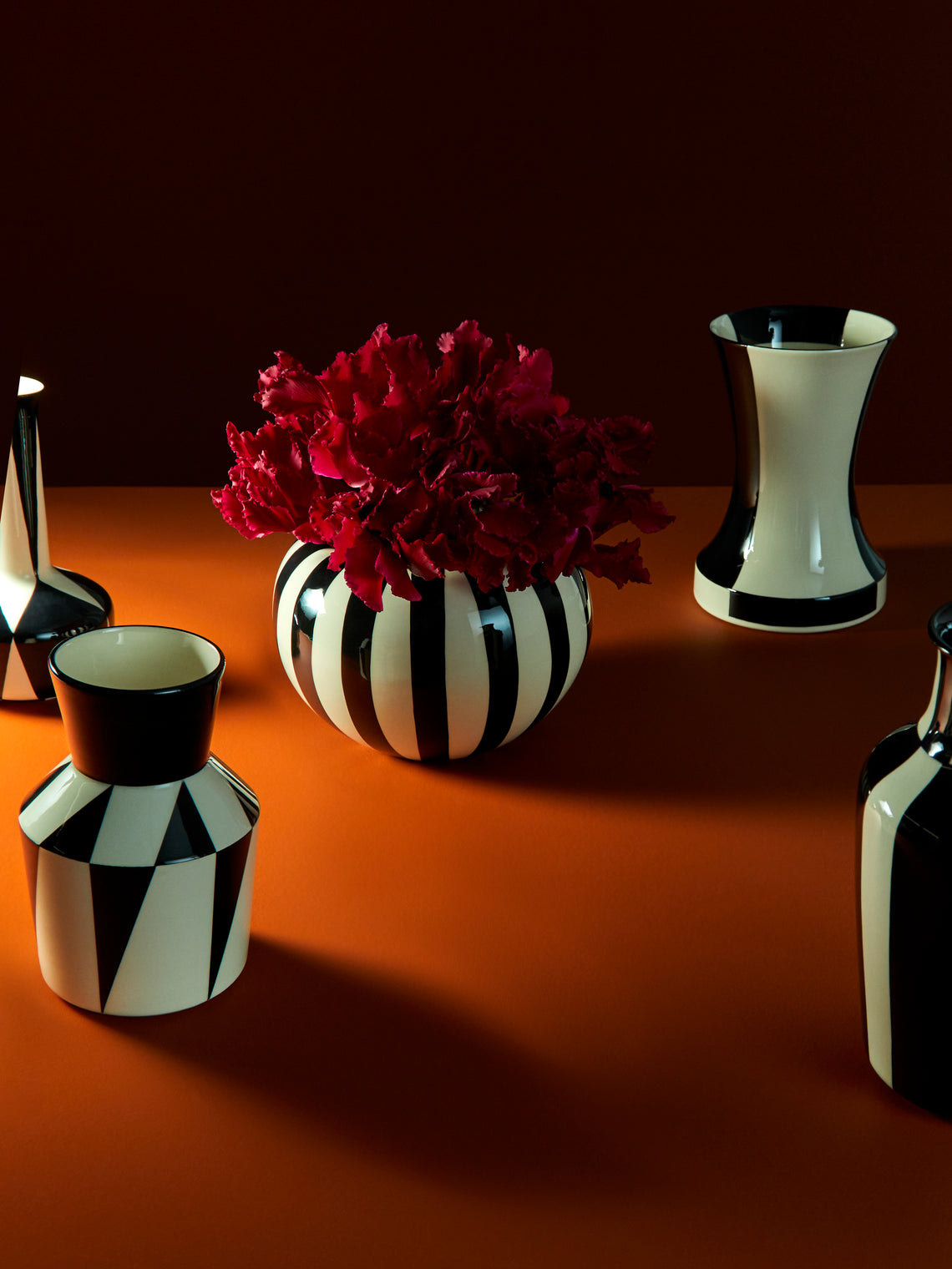 Ritzen Hand-Painted Ceramic Vase