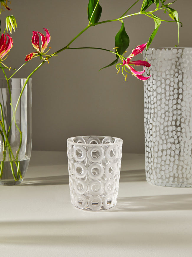 Lobmeyr - Ring Hand-Blown Crystal Vase -  - ABASK