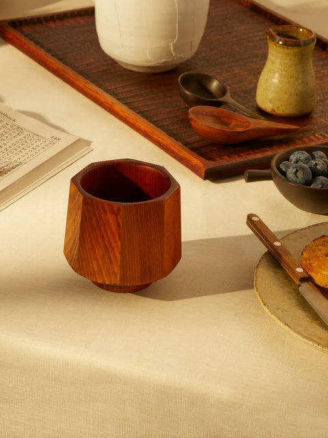 Ido Ferber - Yunomi Urushi Cypress Wood Cup -  - ABASK