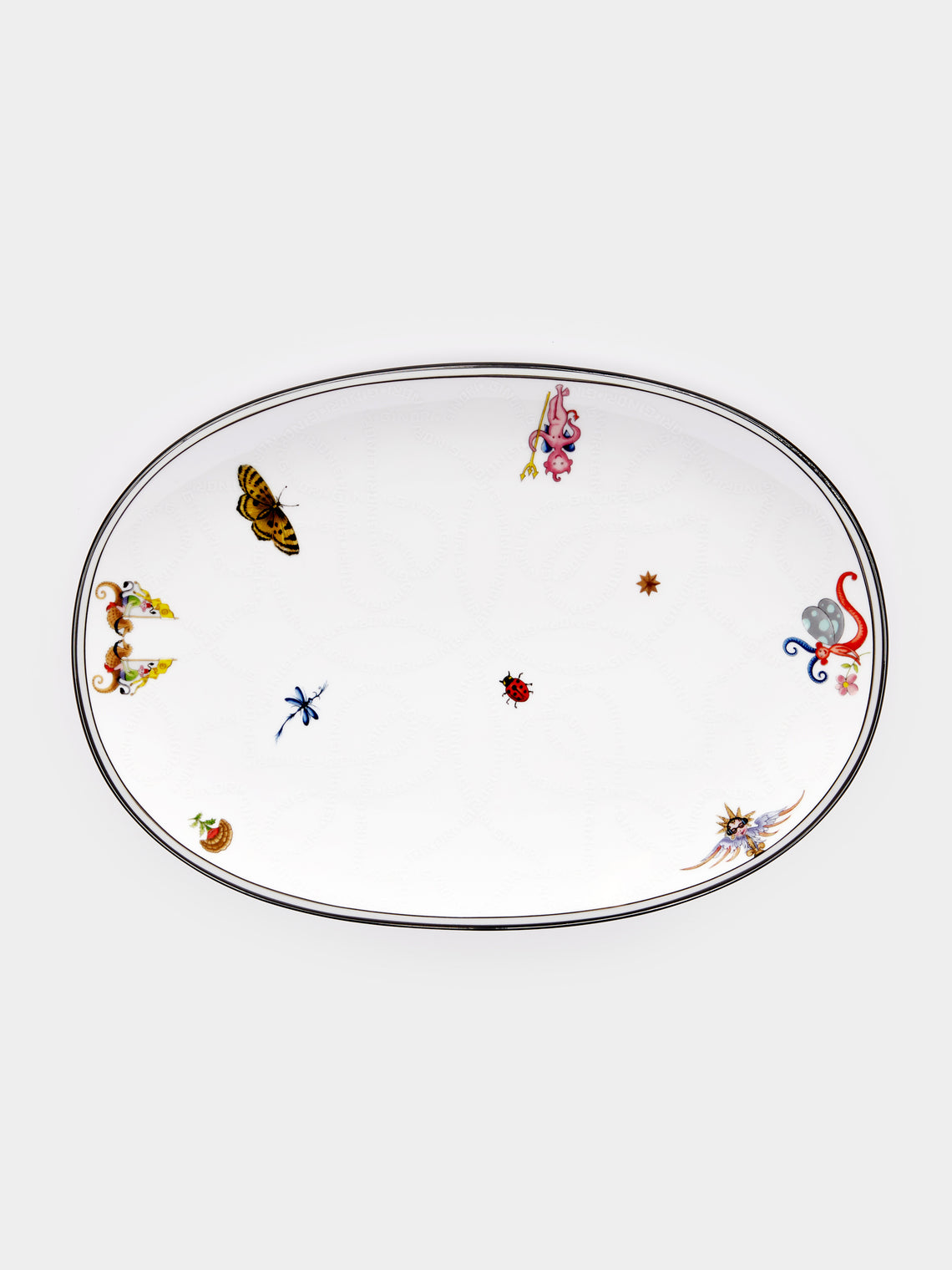 Ginori 1735 - Arcadia Porcelain Oval Platter -  - ABASK - 