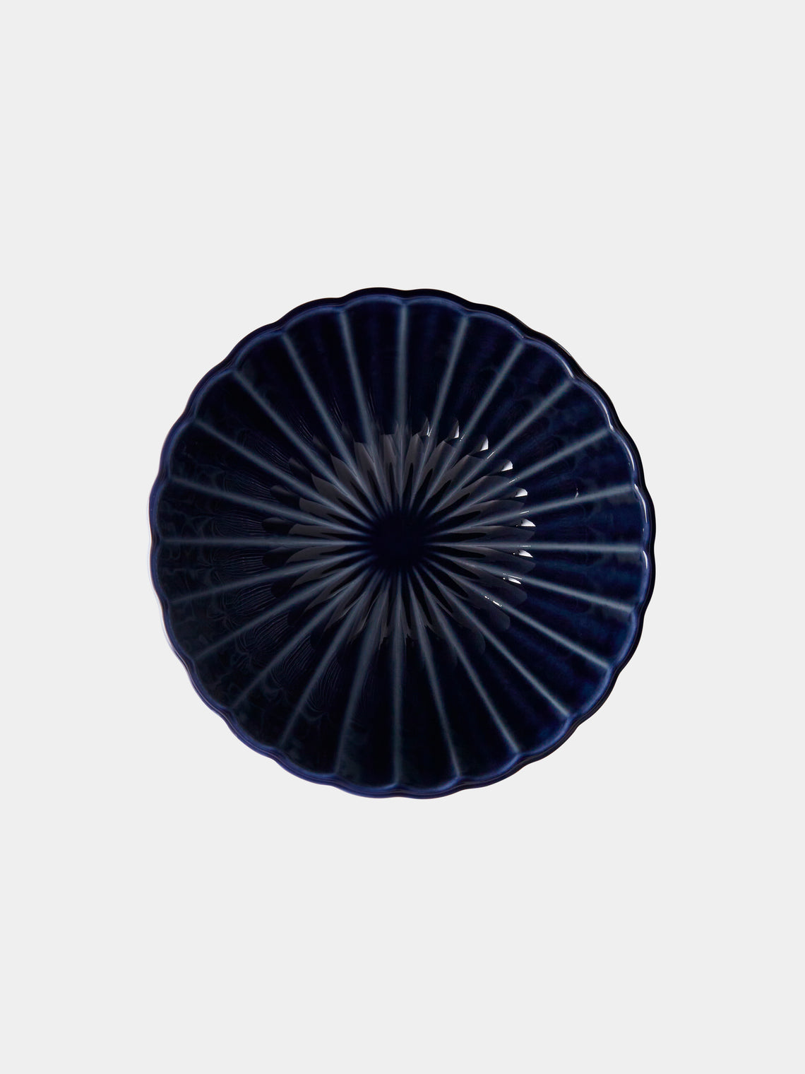 Kaneko Kohyo - Giyaman Urushi Ceramic Deep Bowls (Set of 4) - Blue - ABASK