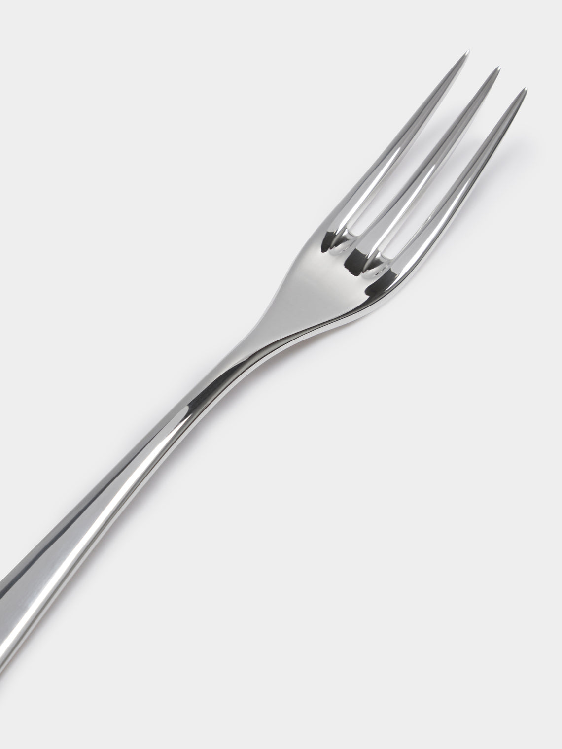 Zanetto - Miroir Silver-Plated Fruit Fork - Silver - ABASK