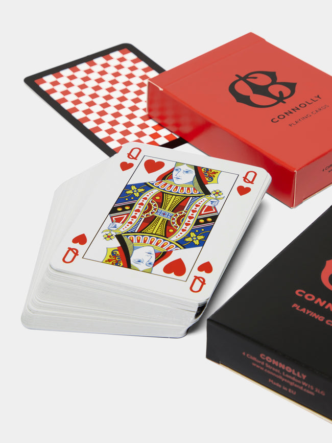 Connolly - Leather Playing Cards Set -  - ABASK