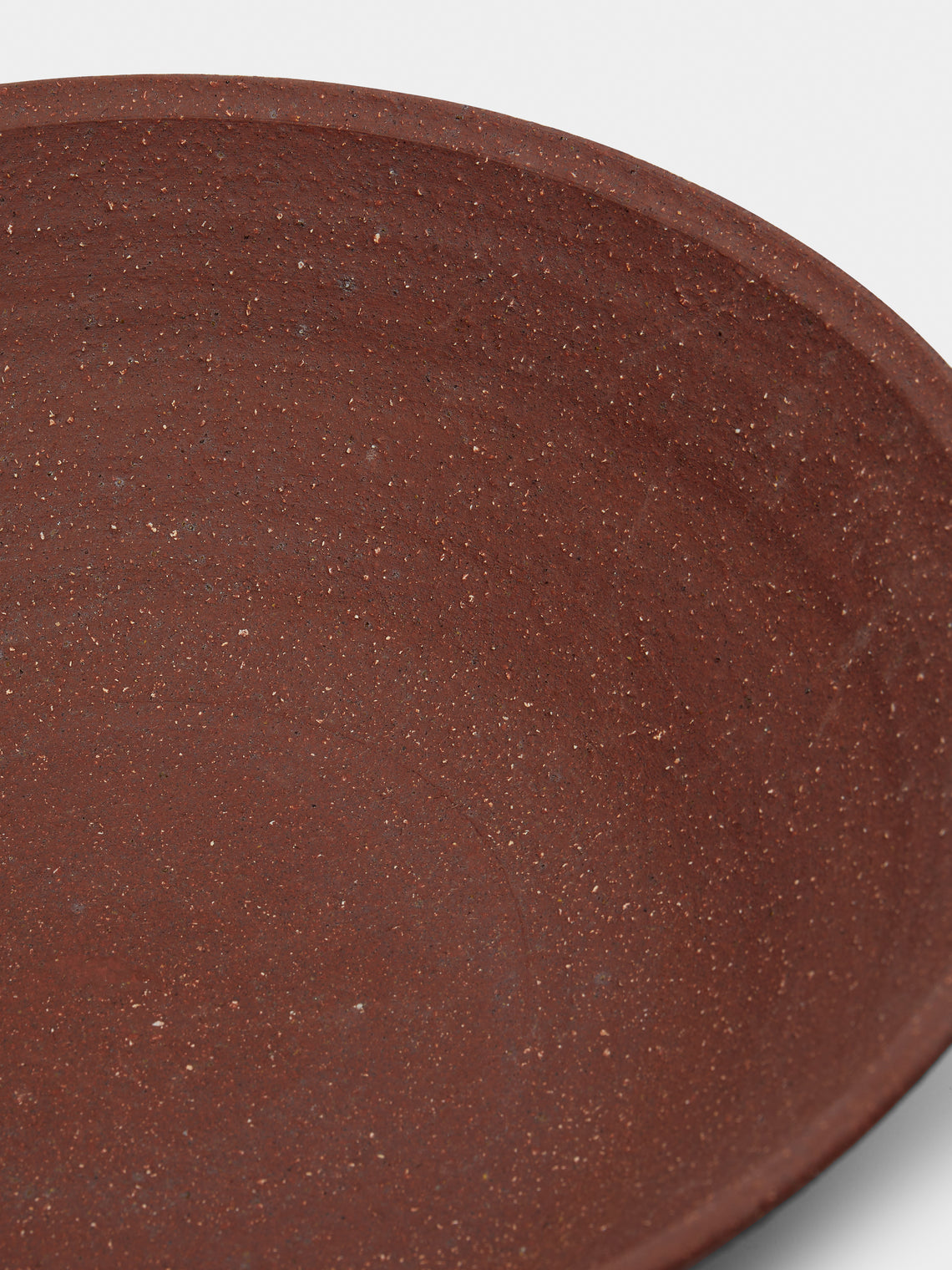 Ingot Objects - Ash-Glazed Ceramic Deep Serving Bowl -  - ABASK