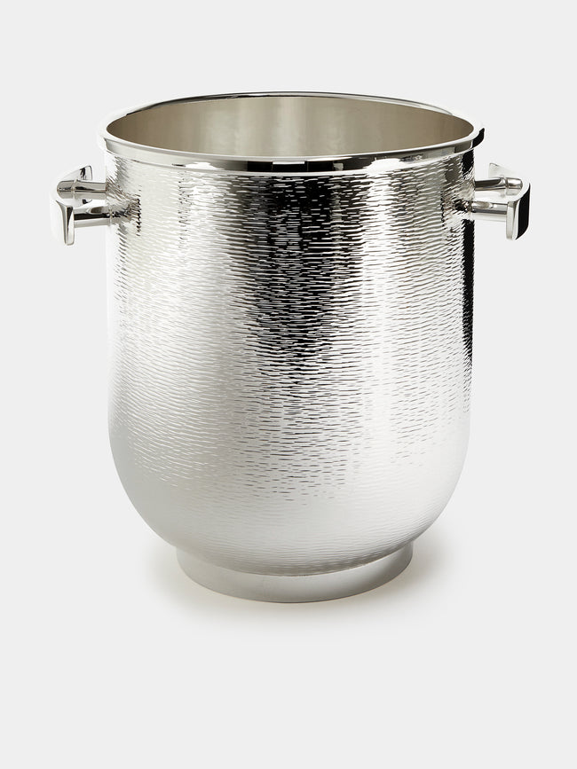 Zanetto - Avant Garde Silver-Plated Champagne Bucket -  - ABASK - 