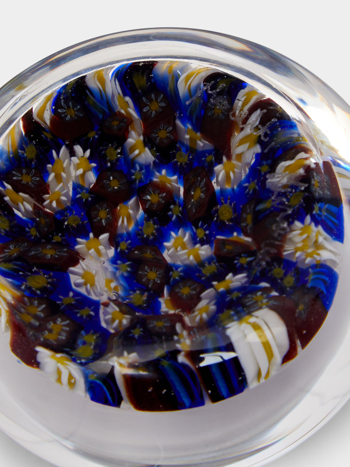 Antique and Vintage - Carlo Moretti Millefiori Murano Paperweight -  - ABASK