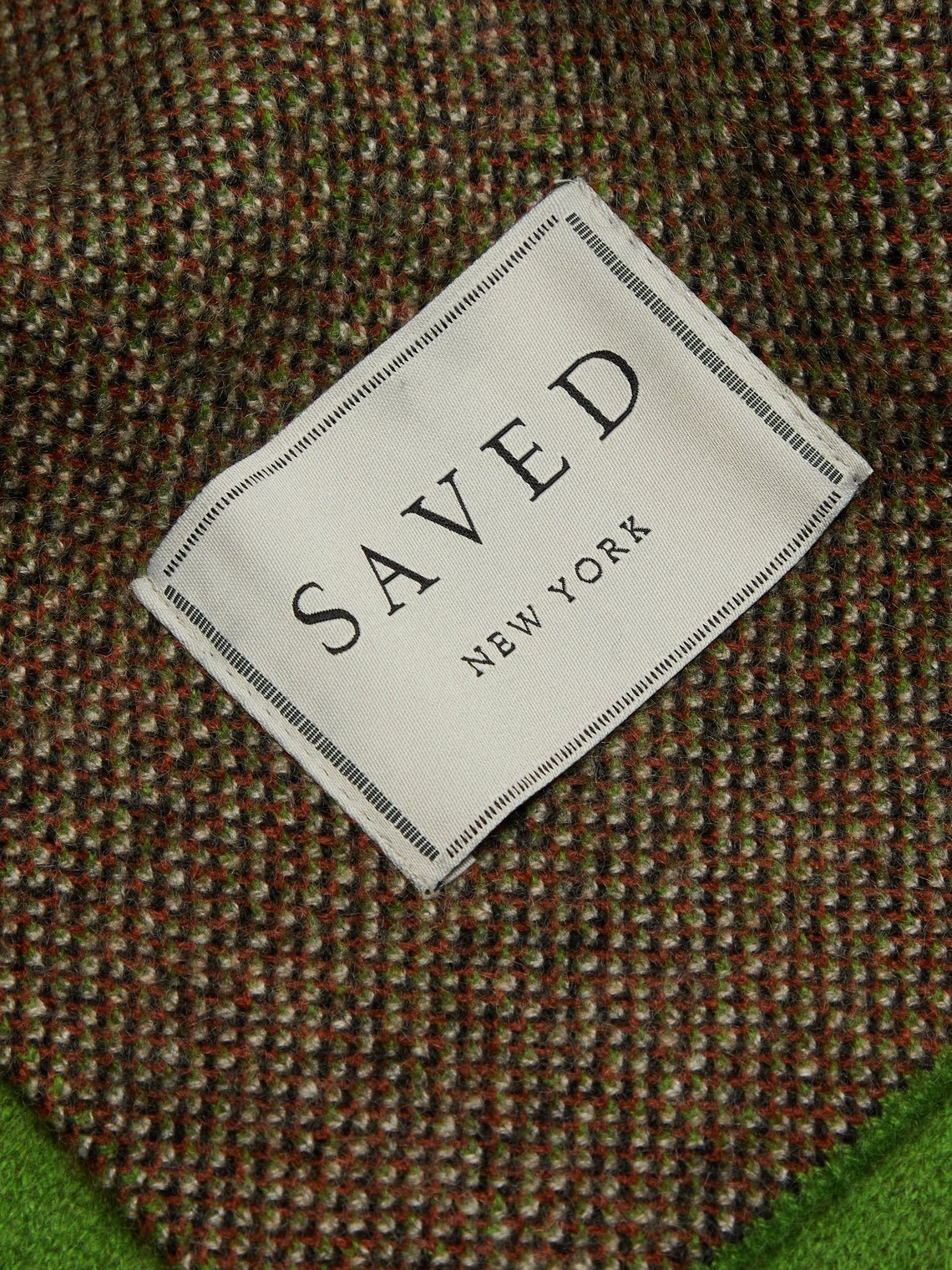 Saved NY - Maison Leleu Cosmos Cashmere Blanket - Green - ABASK