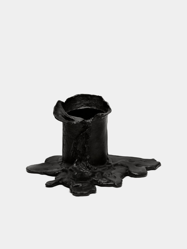 Osanna Visconti - Melted Hand-Cast Bronze Candle Holder -  - ABASK - 