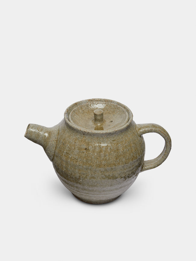 Ingot Objects - Ash-Glazed Ceramic Teapot -  - ABASK