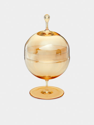 Lobmeyr - Hand-Blown Crystal Candy Dish - Gold - ABASK - 