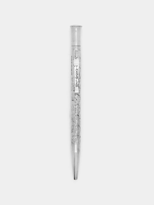 Yard O Led - Perfecta Victorian Sterling Silver Ballpoint Pen -  - ABASK - 