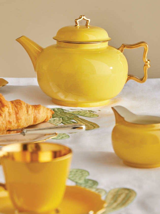 Augarten - Belvedere Hand-Painted Porcelain Teapot -  - ABASK