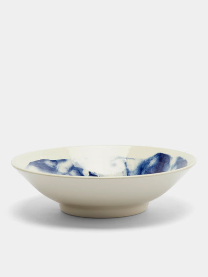 1882 Ltd. - Indigo Storm Ceramic Medium Serving Bowl -  - ABASK - [thumbnail]