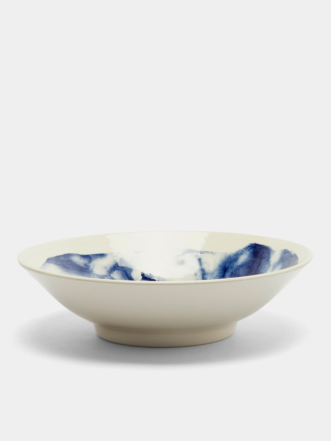 1882 Ltd. - Indigo Storm Ceramic Medium Serving Bowl -  - ABASK - 