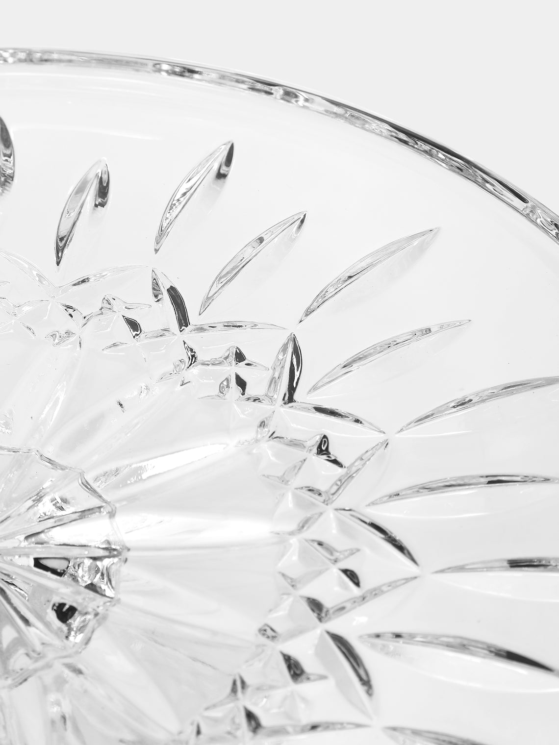 Waterford - Cut Crystal Footed Cake Plate - Clear - ABASK