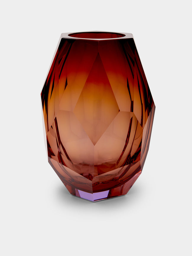 Moser - Montagne Hand-Blown Crystal Vase -  - ABASK - 