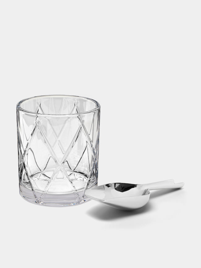 Waterford - Cluin Hand-Etched Crystal Ice Bucket with Scoop -  - ABASK - 