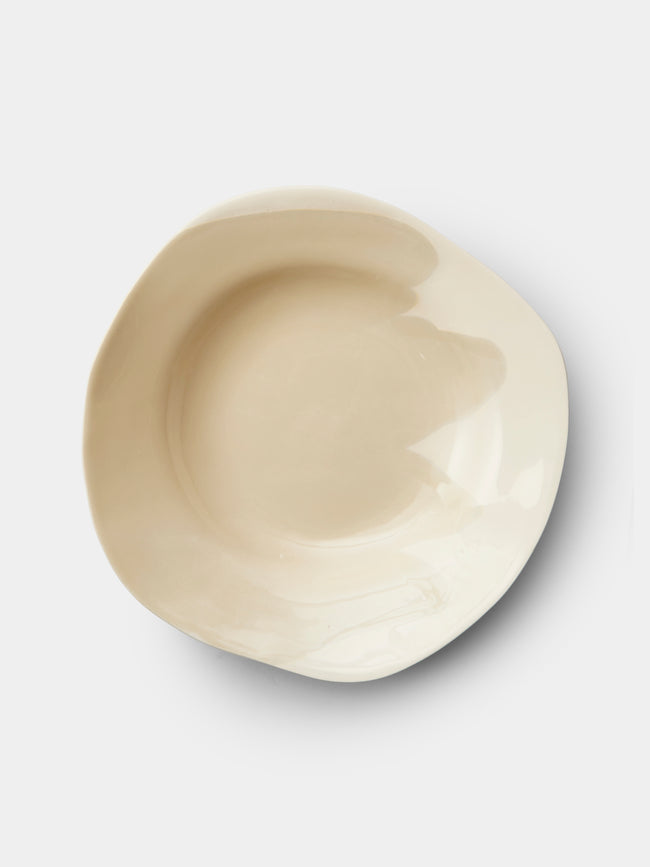 Pottery & Poetry - Hand-Glazed Porcelain Pasta Plates (Set of 4) -  - ABASK - 