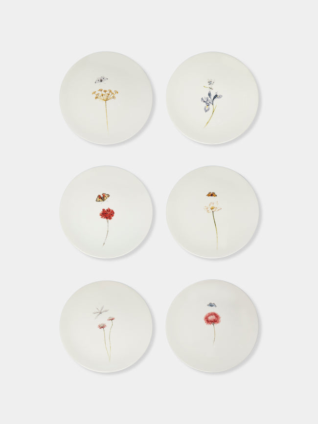 Laboratorio Paravicini - Bloom Ceramic Dinner Plates (Set of 6) -  - ABASK