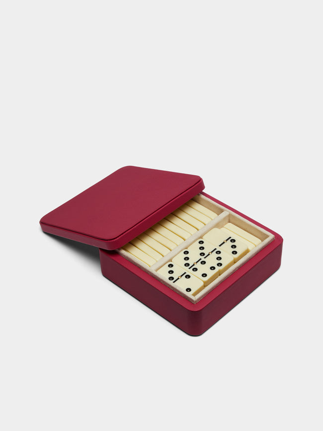 William & Son - Leather Dominoes Set -  - ABASK - 
