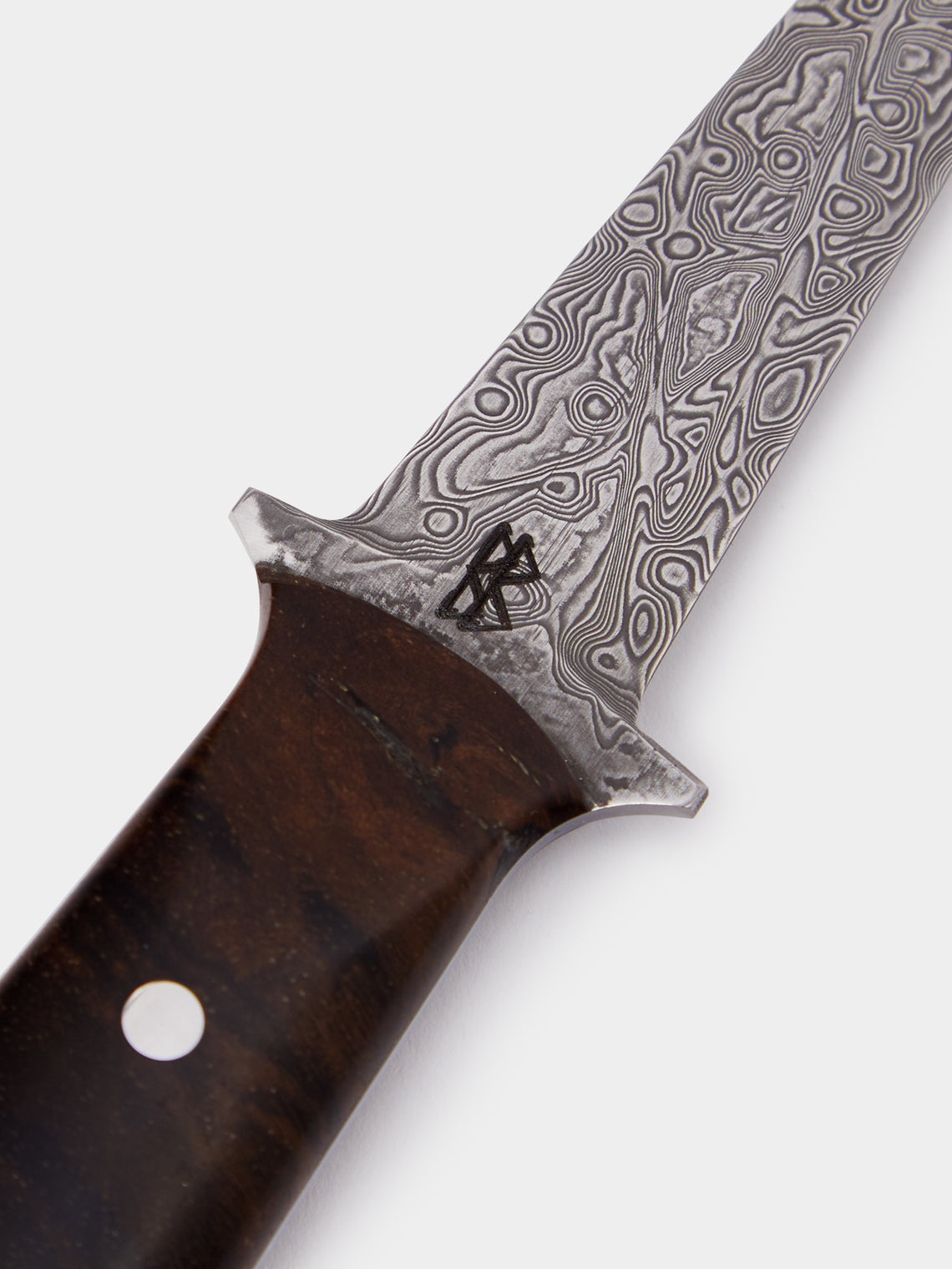 Bodman Blades - Hand-Forged Walnut and Damascus Steel Oyster Knife -  - ABASK