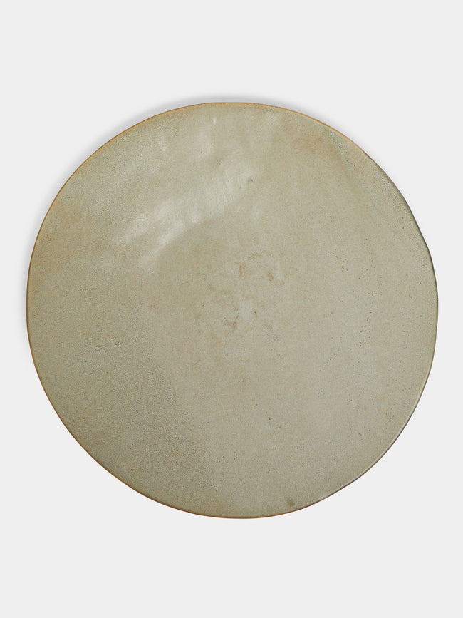 Mervyn Gers Ceramics - Hand-Glazed Ceramic Extra Large Flat Round Platter -  - ABASK - 