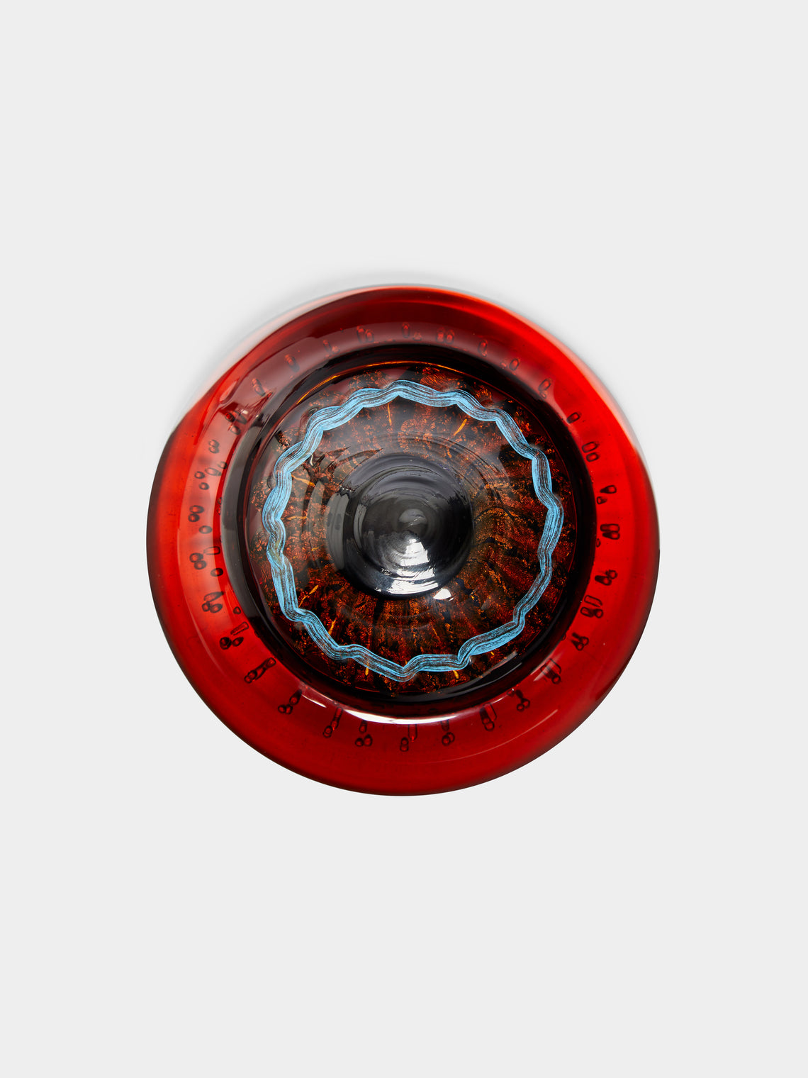 Striulli Vetri D'Arte - Occhio Hand-Blown Murano Glass Paperweight -  - ABASK