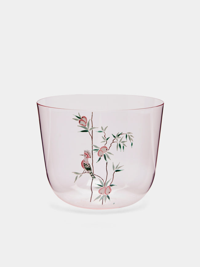 Lobmeyr - Garden of Paradise Hand-Painted Crystal Water Tumbler -  - ABASK - 