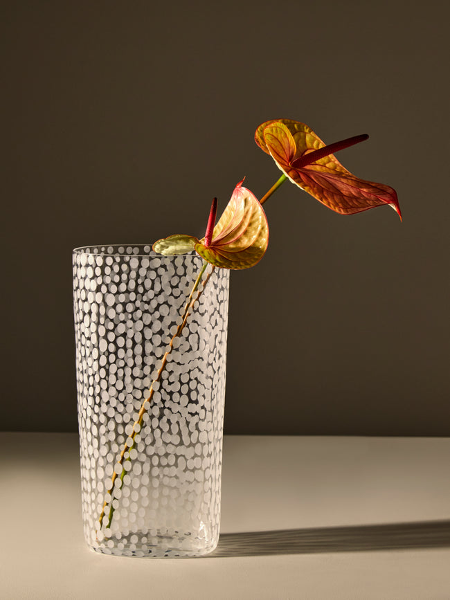 Carlo Moretti - Millebolle Hand-Blown Murano Glass Vase -  - ABASK
