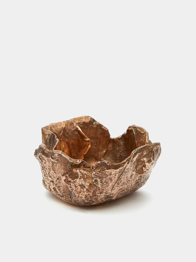 Osanna Visconti - Naturalism Hand-Cast Bronze Small Bowl -  - ABASK - 